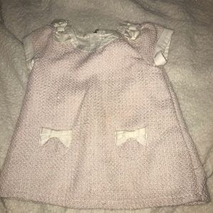 Maggie and Zoe pink and white bow top dress 4t